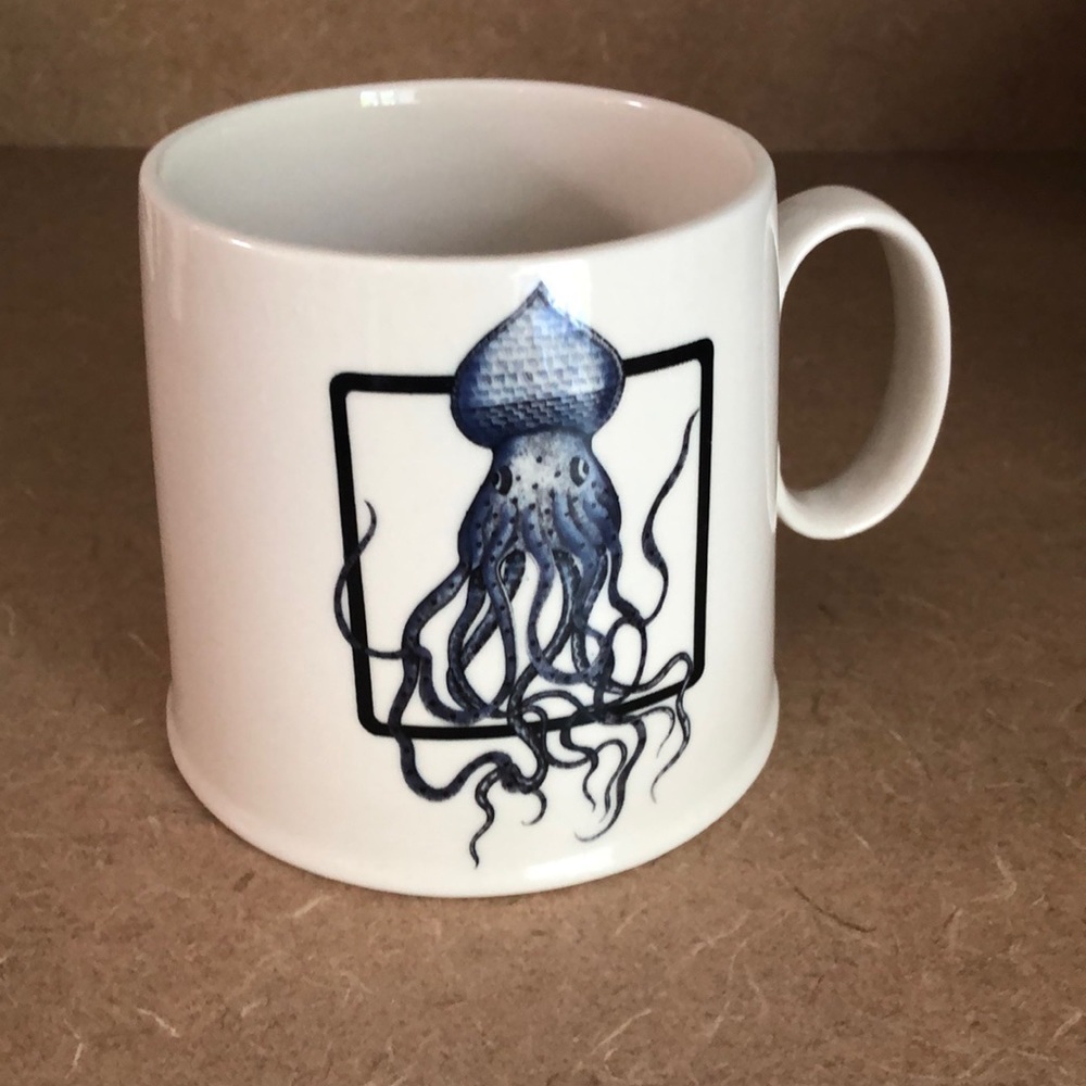 Anthropologie squid mug